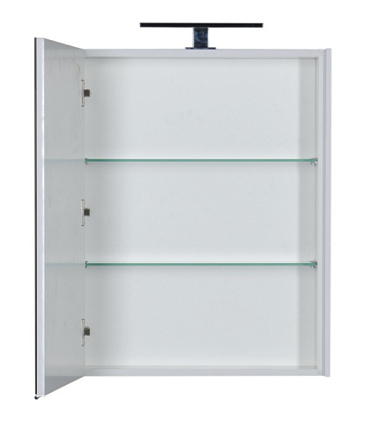 Зеркальный шкаф Aquanet Латина 60 см белый