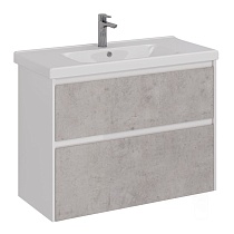 Мебель для ванной Lemark Combi 100 см бетон
