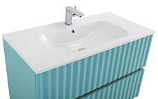Мебель для ванной Art&Max Elegant 80 см, LED подсветка, светло-зеленый