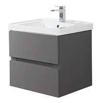 Мебель для ванной Art&Max Techno 60 см смоки софт