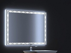 Зеркало De Aqua Тренд 120x75 см, с подсветкой