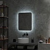 Зеркало Art&Max Siena 50x70 с подсветкой, AM-Sie-500-700-DS-F