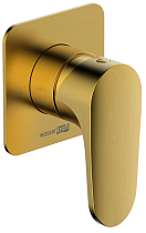 Душевой набор WasserKRAFT Havel A3651.180.259 матовое золото