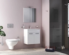 Мебель для ванной Vitra Mia 60 см, белый глянцевый 75023