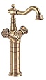 Смеситель для раковины Bronze De Luxe Royal 10219 бронза
