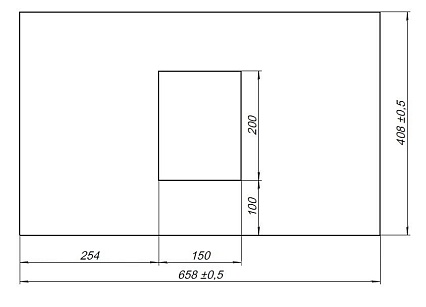 Столешница Allen Brau Priority 70 см beige structure, 1.31009.B-S