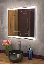 Зеркало Art&Max Zoe 80x80 см, с подсветкой