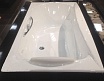 Чугунная ванна Roca Akira 170x85 см, арт.2325G000R с отверстиями для ручек, с противоскользящим покрытием
