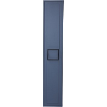 Шкаф пенал La Fenice Cubo 30 см синий матовый FNC-05-CUB-BG-30