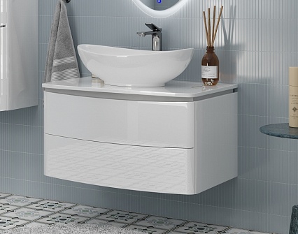 Мебель для ванной Velvex Luna 80 см