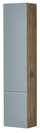 Шкаф подвесной Акватон Мишель 23 см дуб рустикальный, фьорд
