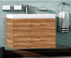 Мебель для ванной Art&Max Verona Push 90 см дуб кельтик светлый