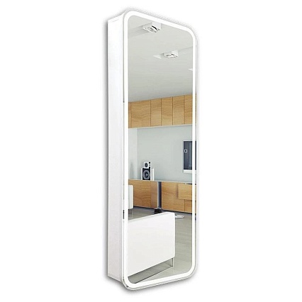 Зеркальный шкаф Silver Mirrors Понтианак LED-00002360 45 см, с подсветкой