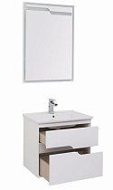 Мебель для ванной Aquanet Модена 65 см белый