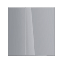 Зеркальный шкаф Lemark Universal 80x80 LM80ZS-U, белый глянец