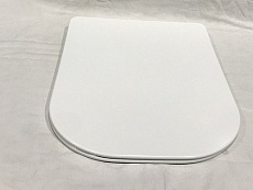 Приставной унитаз CeramaLux 215D безободковый, белый