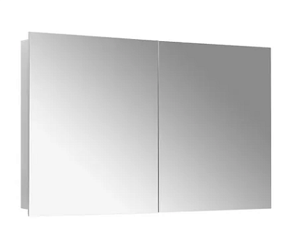 Зеркальный шкаф Акватон Лондри 120 см белый 1A267402LH010