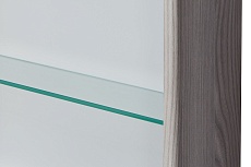Зеркальный шкаф Акватон Сильва 50 см дуб фьорд, арт. 1A215502SIW6L
