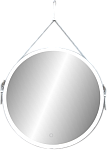 Зеркало Art&Max Milan 65x65 с подсветкой, белый