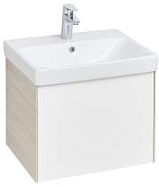 Мебель для ванной Акватон Асти 55 см ясень шимо, белый