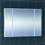 Зеркальный шкаф Санта Стандарт 113012 100 см