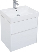 Мебель для ванной Aquanet Бруклин 60 см, белый глянец