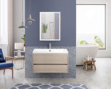 Мебель для ванной Art&Max Family 90 см подвесная, Pino Bianco