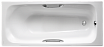 Чугунная ванна Jacob Delafon Melanie 160x70см E2935-00 с отверстиями под ручки, с антискользящим покрытием