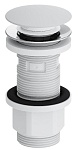 Донный клапан Damixa Option 210600200 универсальный, белый глянцевый