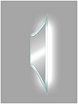 Зеркало Континент Silence LED 120x78 см с подсветкой ЗЛП489