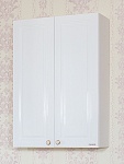 Шкаф навесной Бриклаер Анна 65 см белый глянец
