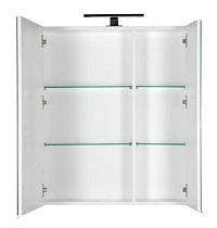 Зеркальный шкаф Aquanet Тулон 75 см белый