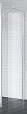 Боковая стенка BelBagno MARMI-90-FIX-C-Cr 90x195 хром, прозрачное