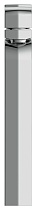 Смеситель для раковины Cersanit Wisla A63059, с донным клапаном, хром