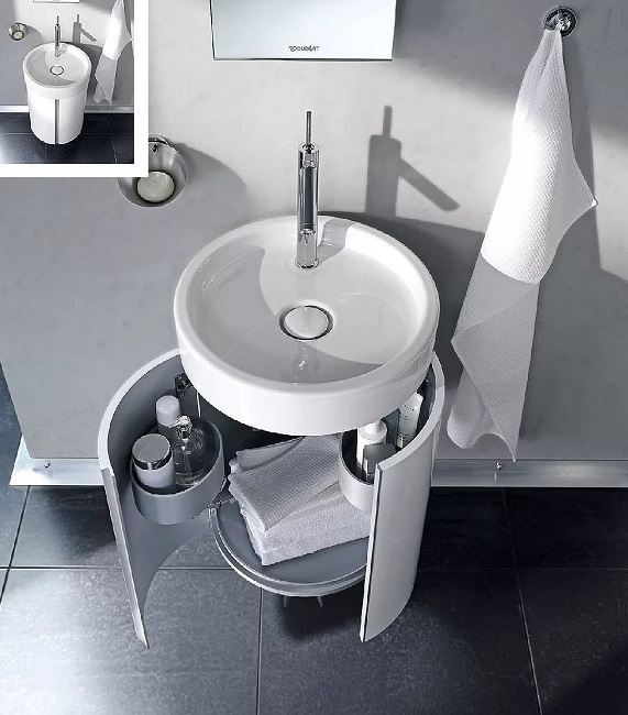 Bathroom furniture – unusual solutions