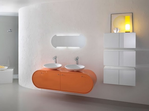 Muebles de baño: soluciones inusuales