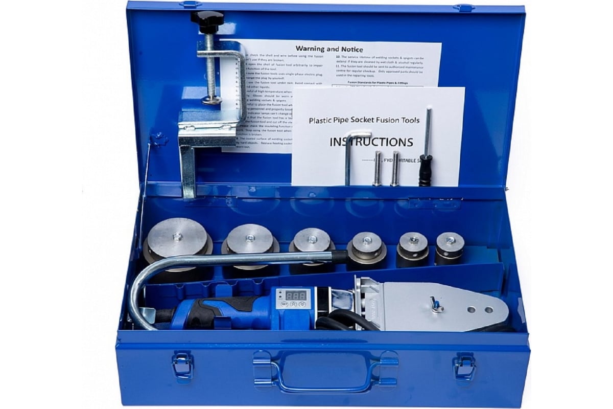Раструбный сварочный аппарат Rotorica Rocket Welder 63 Blue серия Top RT.3111263