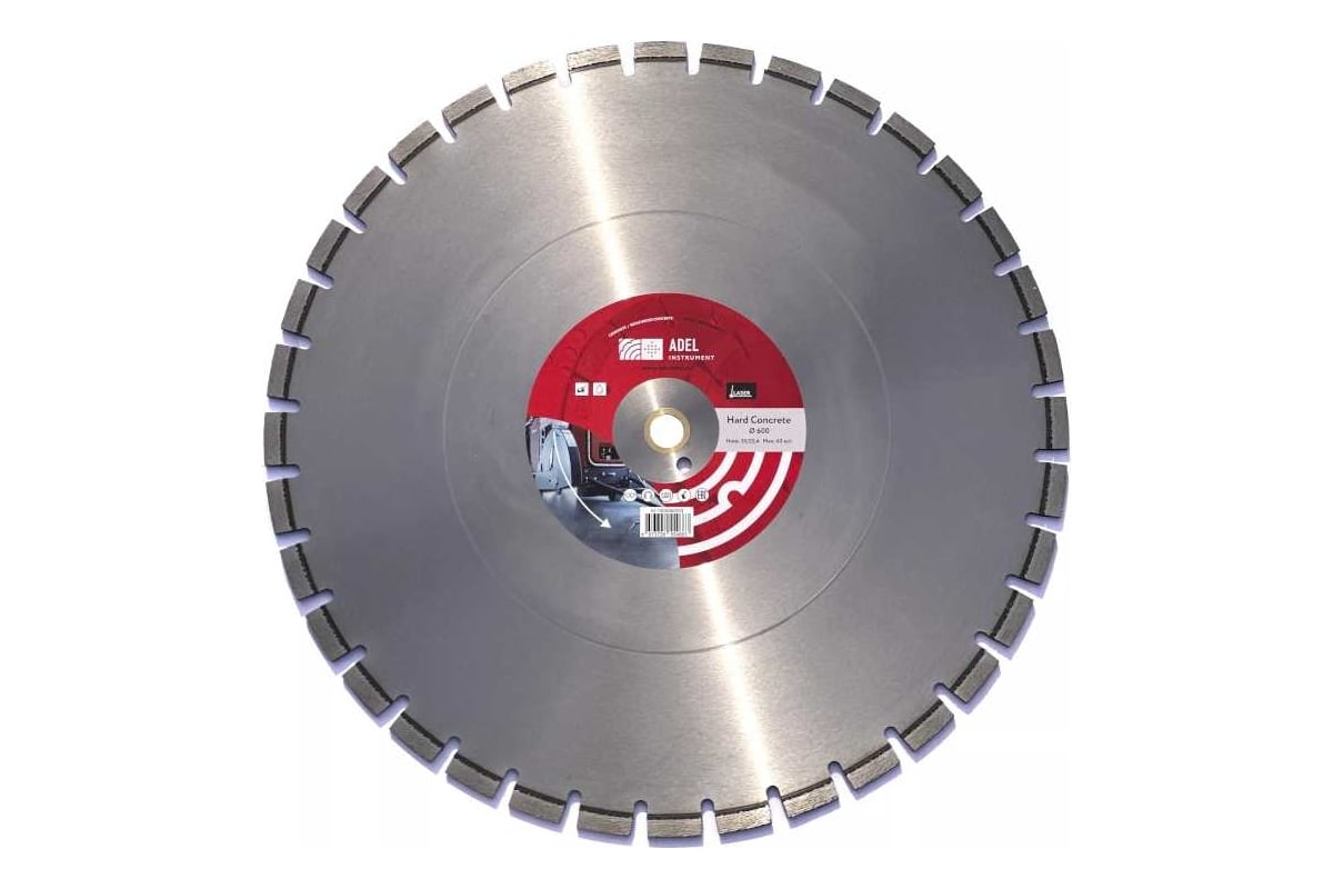 Диск алмазный Hard Concrete 600x4.5x35/25.4 мм Adel Instrument AI-1305060103