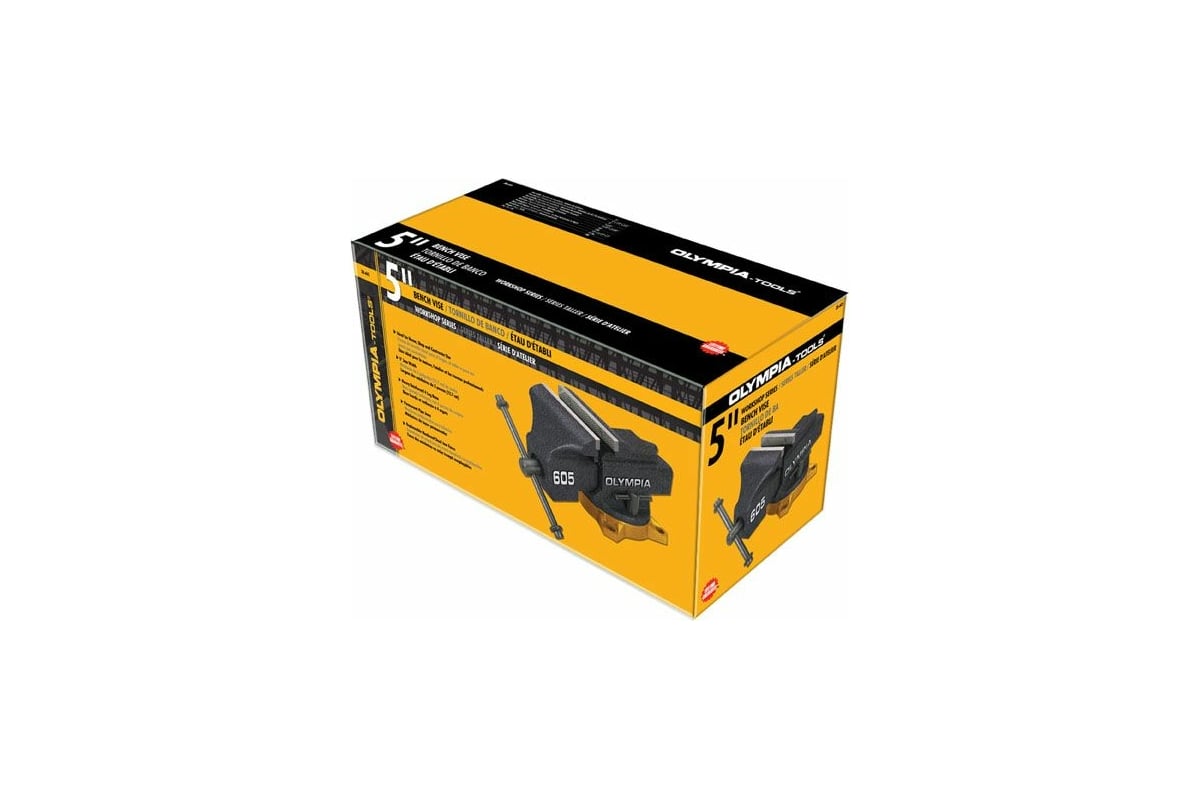 Слесарные тиски NIKONA OLYMPIA-Tools 5" 38-605