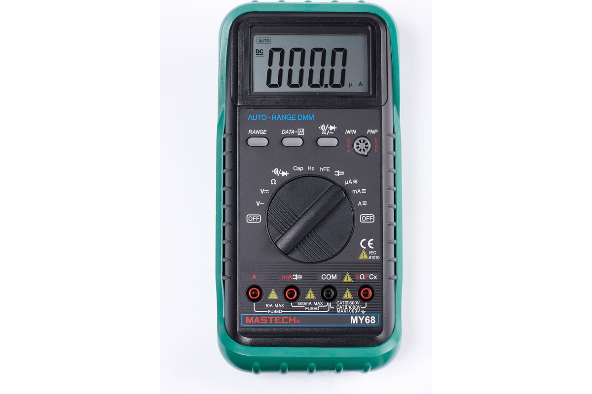 Цифровой автоматический мультиметр Mastech MY68 00-00000273