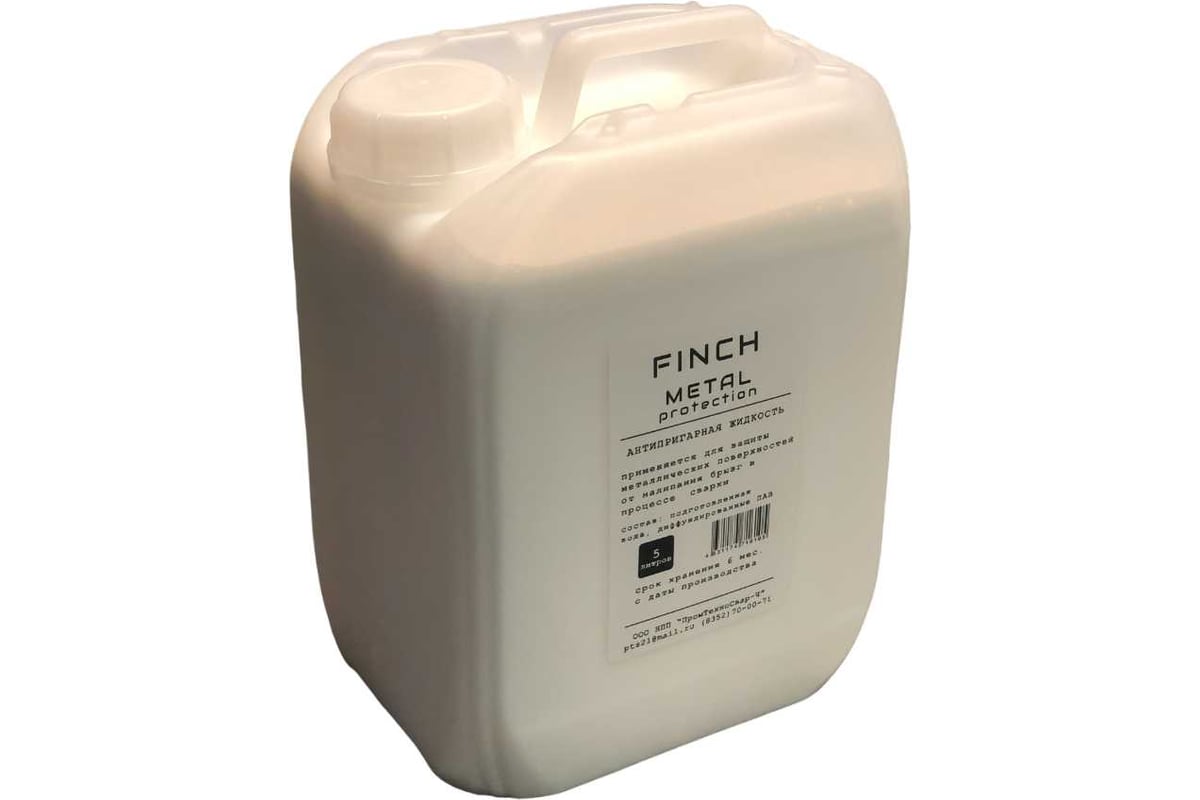 Антипригарная жидкость metal protection 5 литров FINCH 4631174716105