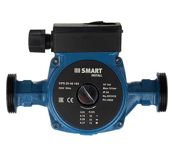 Циркуляционный насос Smart Install CPS 25-40 180 1x230В 50Гц 58101S