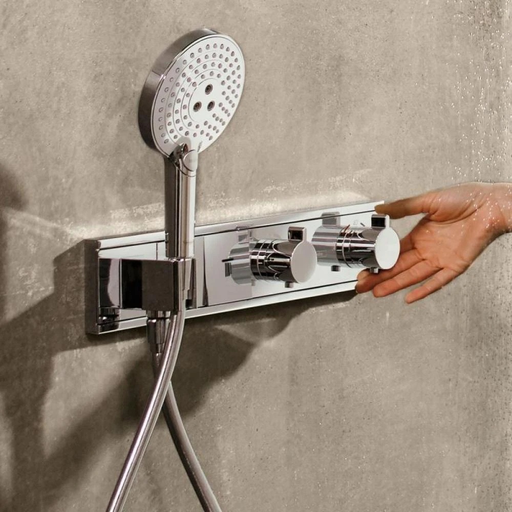 Смеситель для душа Hansgrohe RainSelect 15355000 с термостатом, хром