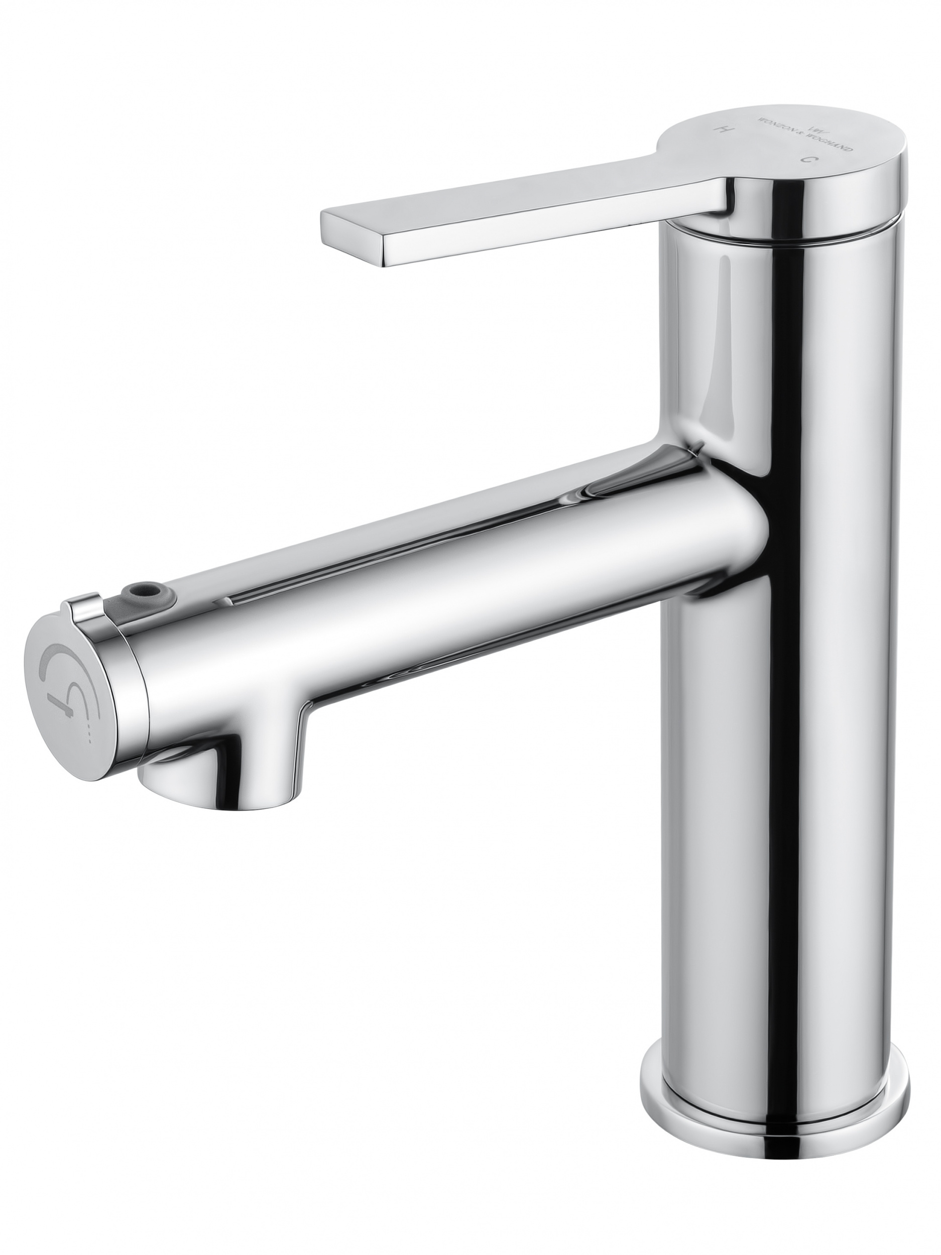 Смеситель для раковины Wonzon&Woghand WW-H1017-CR функция полоскания, хром
