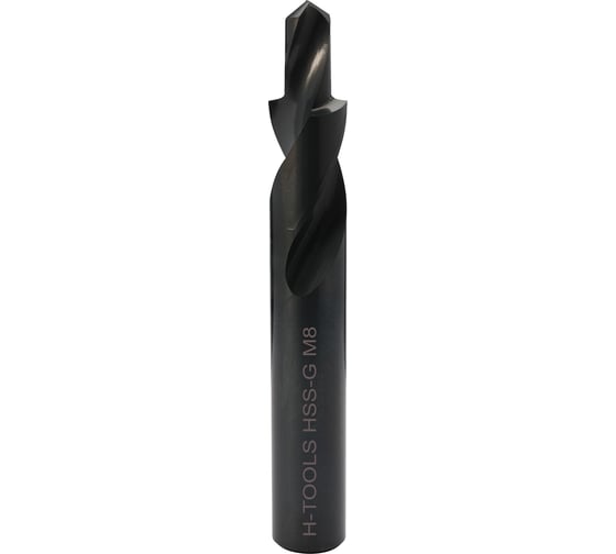 Комбинированное сверло-зенкер по металлу H-Tools 180гр., M8, 9,0/15мм, HSS-G VAP PRO 102630HT Комбинированное сверло-зенкер по металлу H-Tools 180гр., M8, 9,0/15мм, HSS-G VAP PRO 102630HT