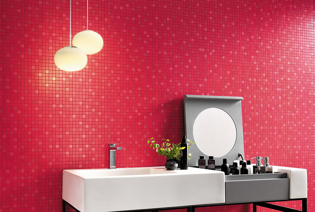 Плитка Atlas Concorde Arkshade Red Mosaico Q 30,5x30,5 см, 9AQR