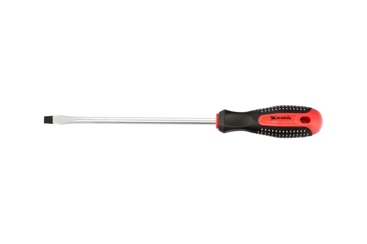 Отвертка SL8,0х200 мм Matrix Fusion Anti slip 11426
