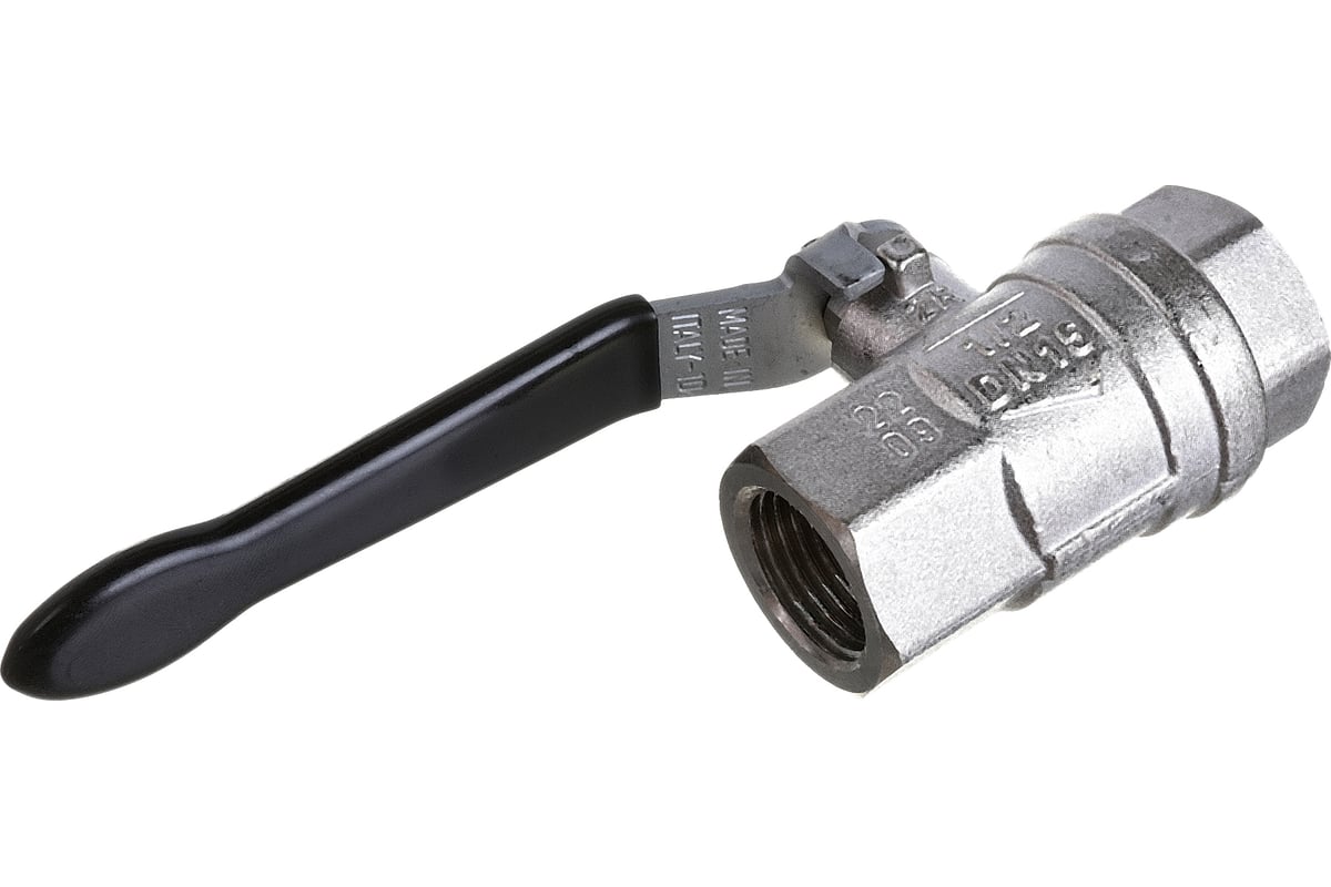 Усиленный шаровой кран RUB BRESСIA (S.33), 1/2" DN15 PN65, ВР-ВР, ручка S33D00