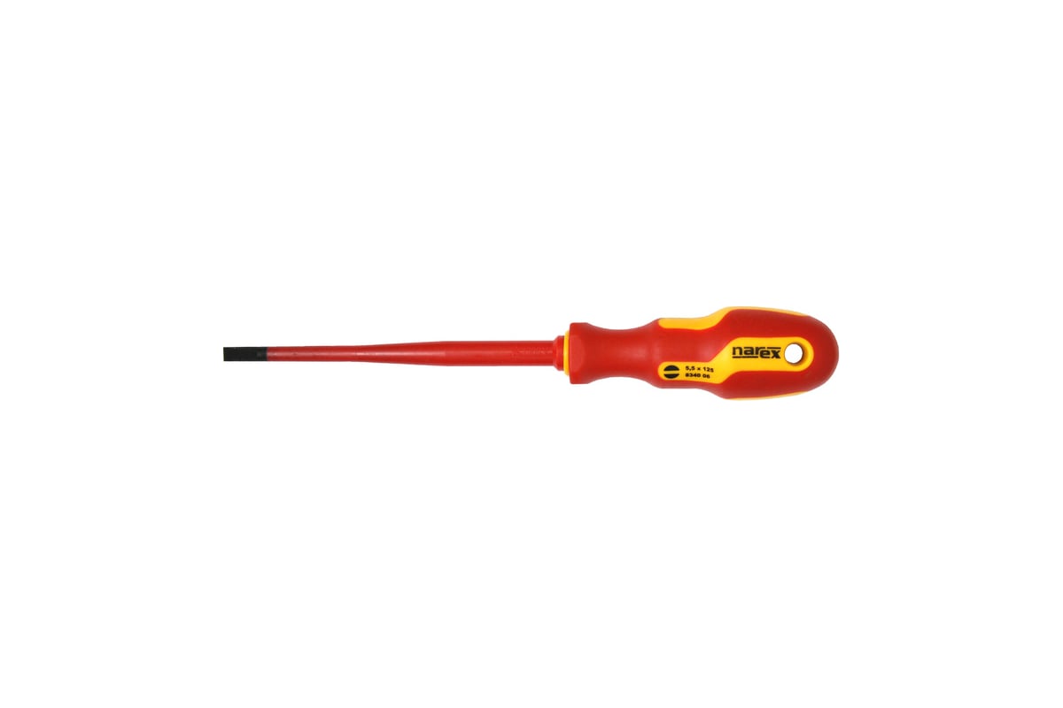 Отвертка Narex S Line Elektro Profi SLIM ЩЛИЦ 2.5x0,4х75 834001