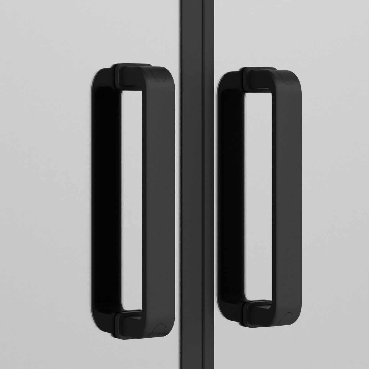Душевая дверь Ambassador Forsa 110x200 17022217ABB тонированная, чёрный